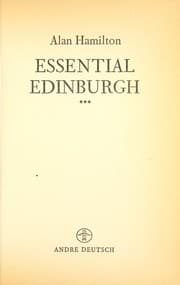 Tapa de Essential Edinburgh