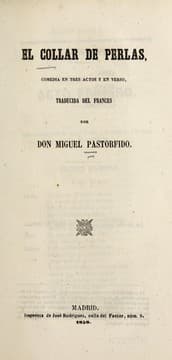 Tapa de El collar de perlas
