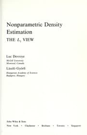 Tapa de Nonparametric density estimation