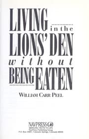 Tapa de Living in the lions' den without being eaten