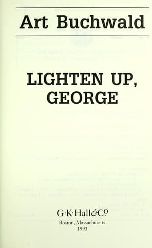 Tapa de Lighten up, George