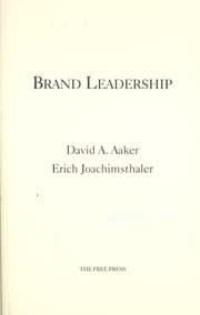 Tapa de Brand leadership