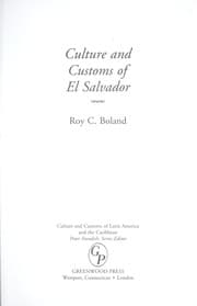 Tapa de Culture and customs of El Salvador