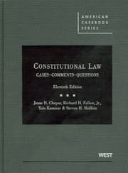 Tapa de Constitutional law