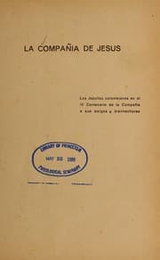 Tapa de La Compan i a de Jesu s