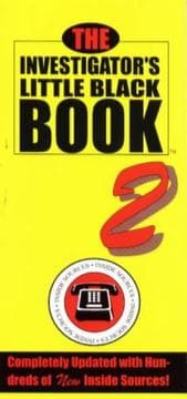 Tapa de The Investigator's Little Black Book 2 (Investigator's Little Black Books)