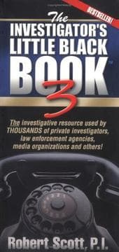 Tapa de The investigator's little black book 3