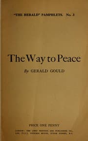 Tapa de The way to peace