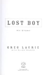 Tapa de Lost boy