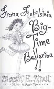 Tapa de Fiona Finkelstein, big-time ballerina!