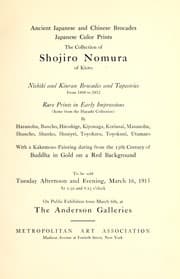 Tapa de Ancient Japanese and Chinese Brocades, Japanese Color Prints