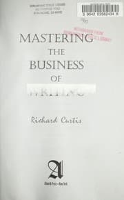 Tapa de Mastering the business of writing