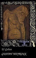 Tapa de El Golem / Gustav Meyrink