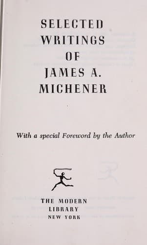 Tapa de Selected writings