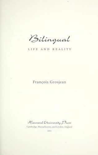 Tapa de Bilingual