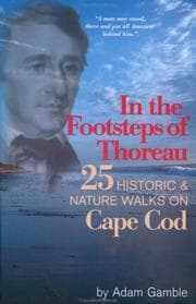 Tapa de In the footsteps of Thoreau