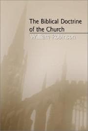 Tapa de The Biblical Doctrine of the Church