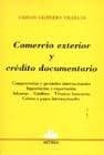 Tapa de Comercio exterior y crédito documentario
