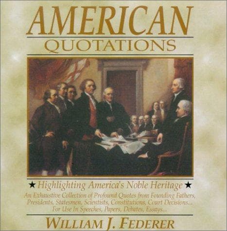 Tapa de American Quotations