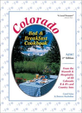 Tapa de Colorado bed & breakfast cookbook