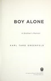Tapa de Boy alone