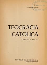 Tapa de Teocracia cato lica