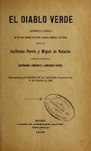 Tapa de El diablo verde