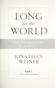 Tapa de Long for this world
