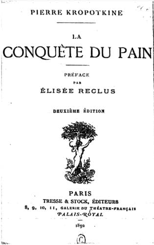 Tapa de La conquête du pain