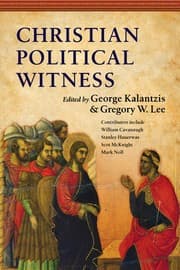 Tapa de Christian political witness