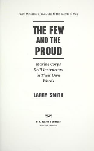 Tapa de The few and the proud