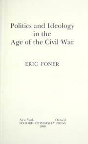 Tapa de Politics and ideology in the age of the Civil War