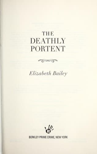 Tapa de The Deathly Portent