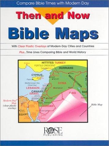 Tapa de Then and Now Bible Maps