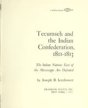 Tapa de Tecumseh and the Indian confederation, 1811-1813