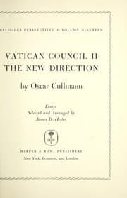 Tapa de Vatican Council II; the new direction
