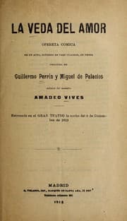 Tapa de La veda del amor