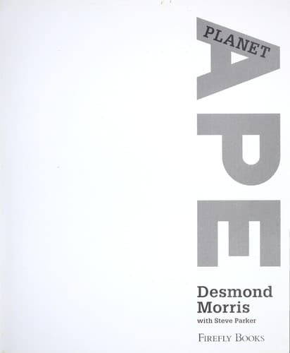 Tapa de Planet ape