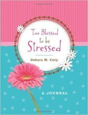Tapa de Too Blessed To Be Stressed Journal