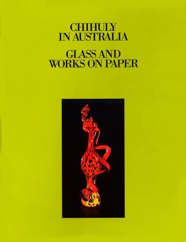 Tapa de Chihuly in Australia