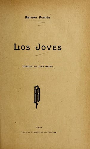 Tapa de Los joves