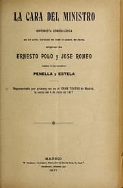 Tapa de La cara del ministro