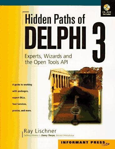 Tapa de Hidden Paths of Delphi 3