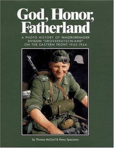 Tapa de God, honor, fatherland