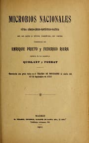 Tapa de Microbios nacionales