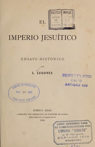 Tapa de El Imperio jesui tico