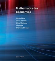 Tapa de Mathematics for economics