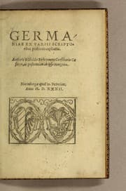 Tapa de Germaniae ex variis scriptoribus perbreuis explicatio