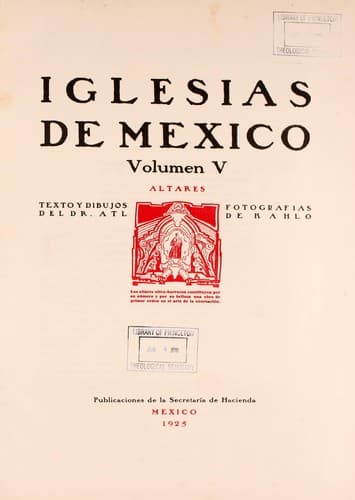 Tapa de Iglesias de Me xico ...