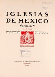 Tapa de Iglesias de Me xico ...